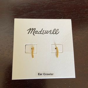 Madewell Gold Ear Crawlers
